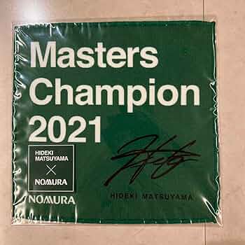 【3点セット】SRIXON 松山英樹 2021 マスターズ優勝記念 野村證券 松山英樹選手優勝記念ボール発売中‼️ | ゴルフ5 尼崎下坂部